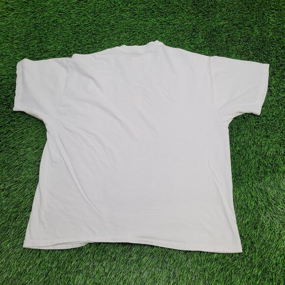 Vintage 90s Funny Dollie Llama Shirt XL/2XL 24x27 White Bar-&-Grill - Picture 2 of 15